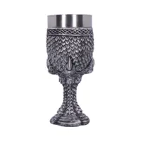 Nemesis Now Grey Scale Dragon Claw Goblet 16.7cm Goblets & Chalices 2