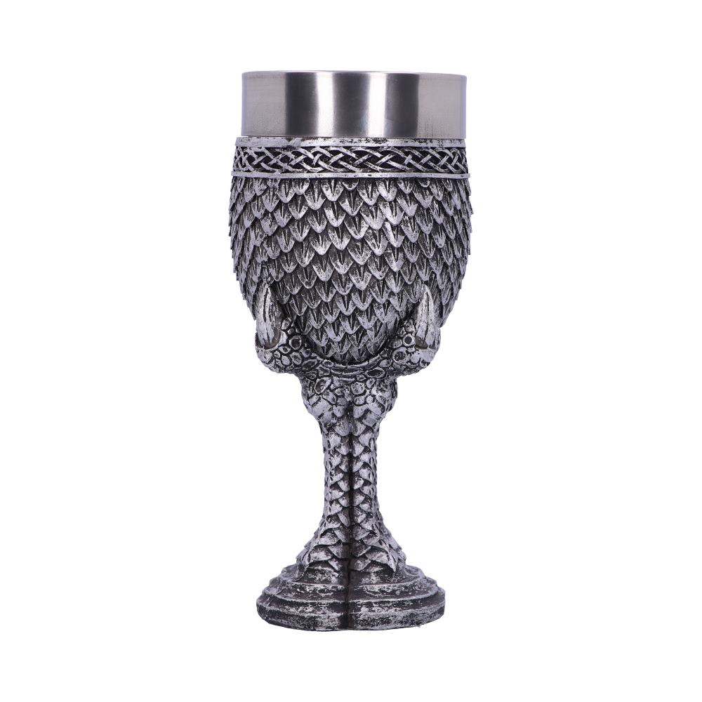 Grey Scale Dragon Claw Goblet Goblets & Chalices
