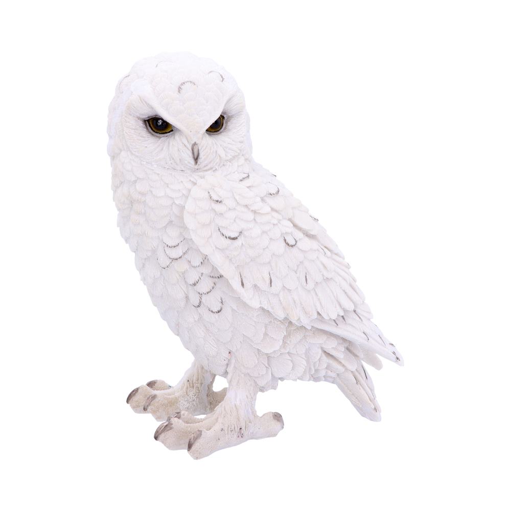 Snowy Watch Large White Owl Ornament Figurines Medium (15-29cm)