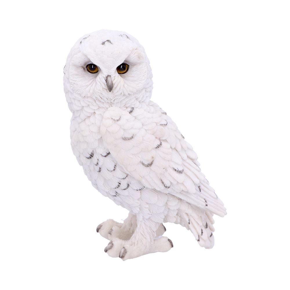 Snowy Watch Small White Owl Ornament Figurines Small (Under 15cm)