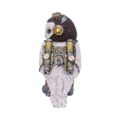 Steampunk The Aviator Pilot Snowy Owl Figurine Figurines Medium (15-29cm) 4