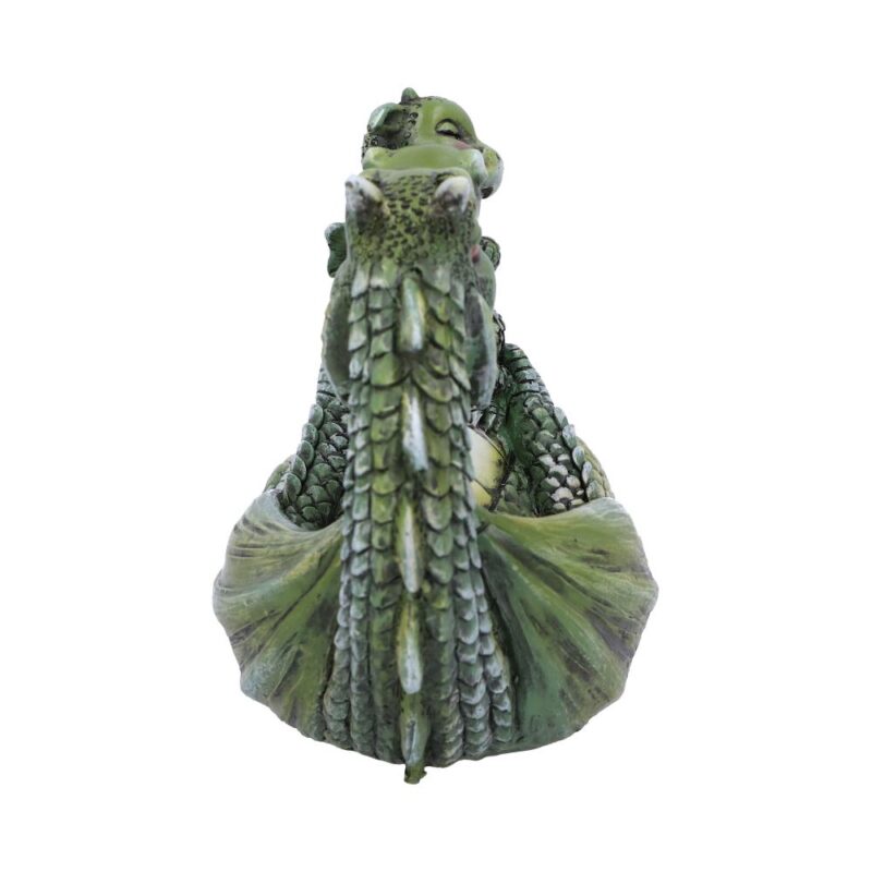 Sweetest Moment Green Dragon and Dragonling Kissing Figurine Figurines Medium (15-29cm) 7