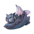 Dream a Little Dream Blue Dragon and Hatchling Sleeping Figurine Figurines Medium (15-29cm) 4