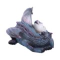 Dream a Little Dream Blue Dragon and Hatchling Sleeping Figurine Figurines Medium (15-29cm) 8