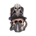 Steampunk Breathe Easy Venetian Mask Skull Ornament Figurines Medium (15-29cm) 2