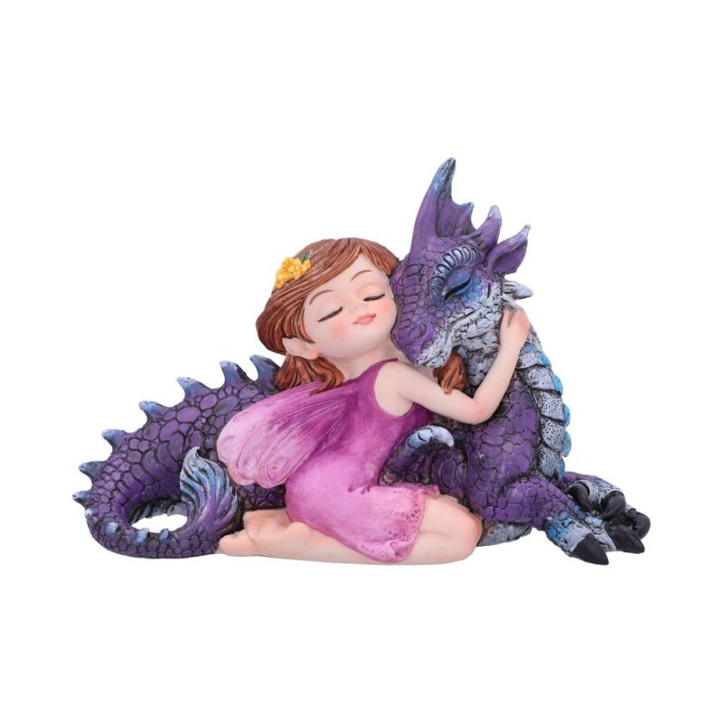 Companion Cuddle Fairy and Purple Dragon Hugging Figurine Figurines Medium (15-29cm)