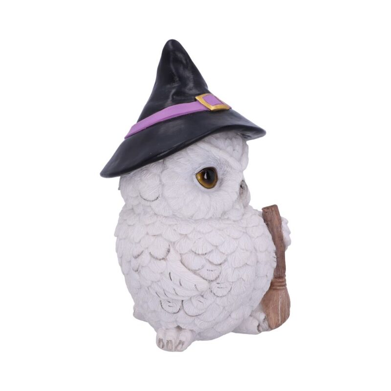 Snowy Magic Witch Owl Familiar Figurine Figurines Medium (15-29cm) 7
