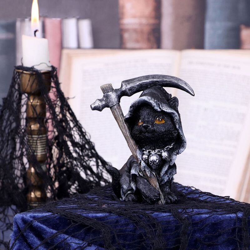 Amara Grim Reaper Fline Cat Figurine Figurines Small (Under 15cm) 9