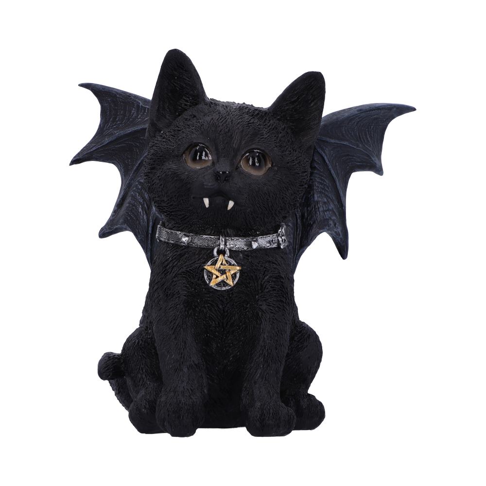 Vampuss 16cm Black Bat Cat Figurine Figurines Medium (15-29cm)