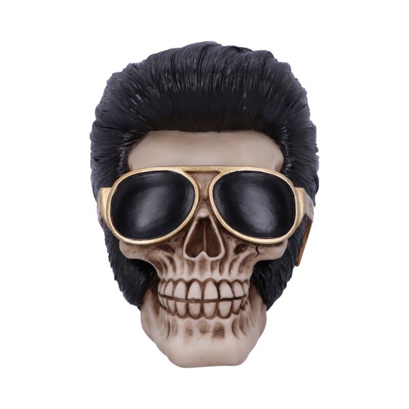Uh Huh The King Elvis Skull Figurine Figurines Medium (15-29cm) 3