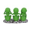 Three Wise Martians 16cm See No Hear No Speak No Evil Alien Figurines Figurines Medium (15-29cm) 8
