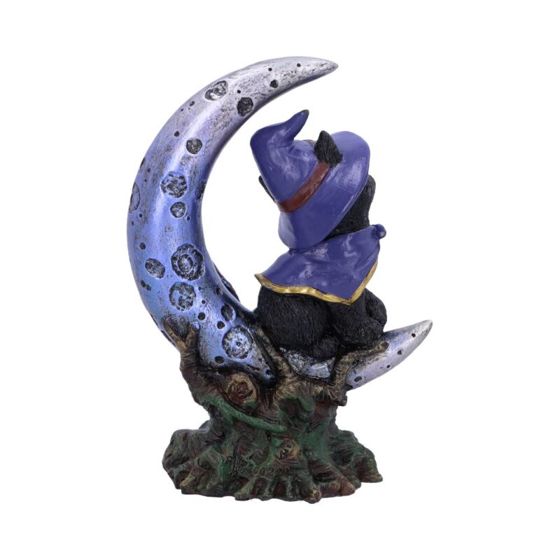 Sooky Witches Familiar Black Cat and Crescent Moon Figurine Figurines Small (Under 15cm) 7