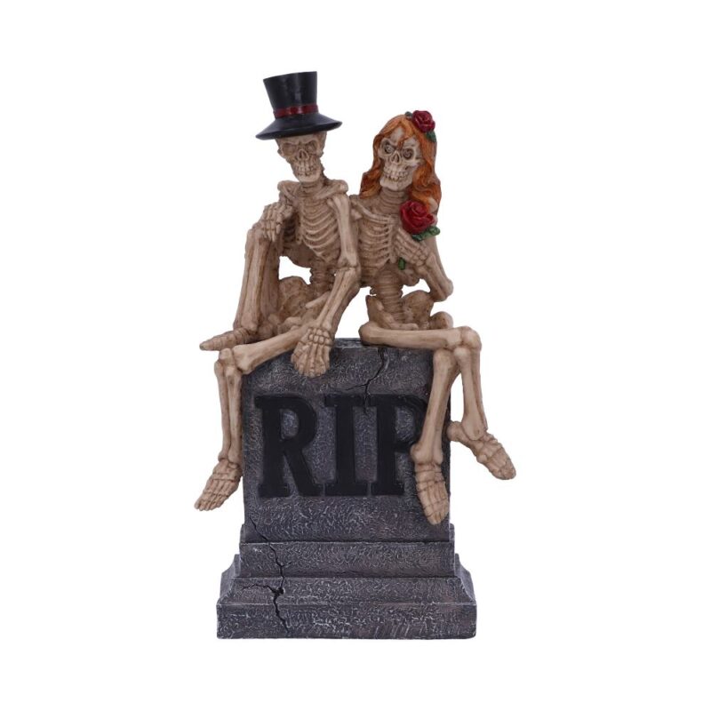 True Love Never Dies Skeleton Lovers Wedding Figurine Figurines Medium (15-29cm)