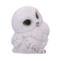 Feathers Cute Round Snowy Owl Figurine Figurines Small (Under 15cm) 6