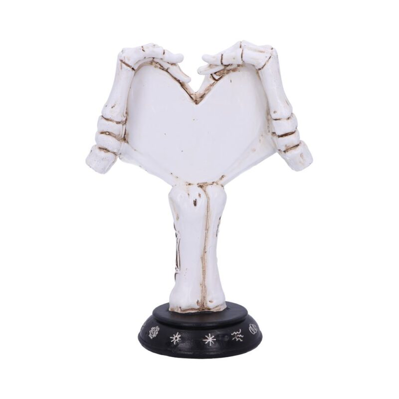Love Never Dies Skeleton Hand Heart Figurine Figurines Medium (15-29cm) 7