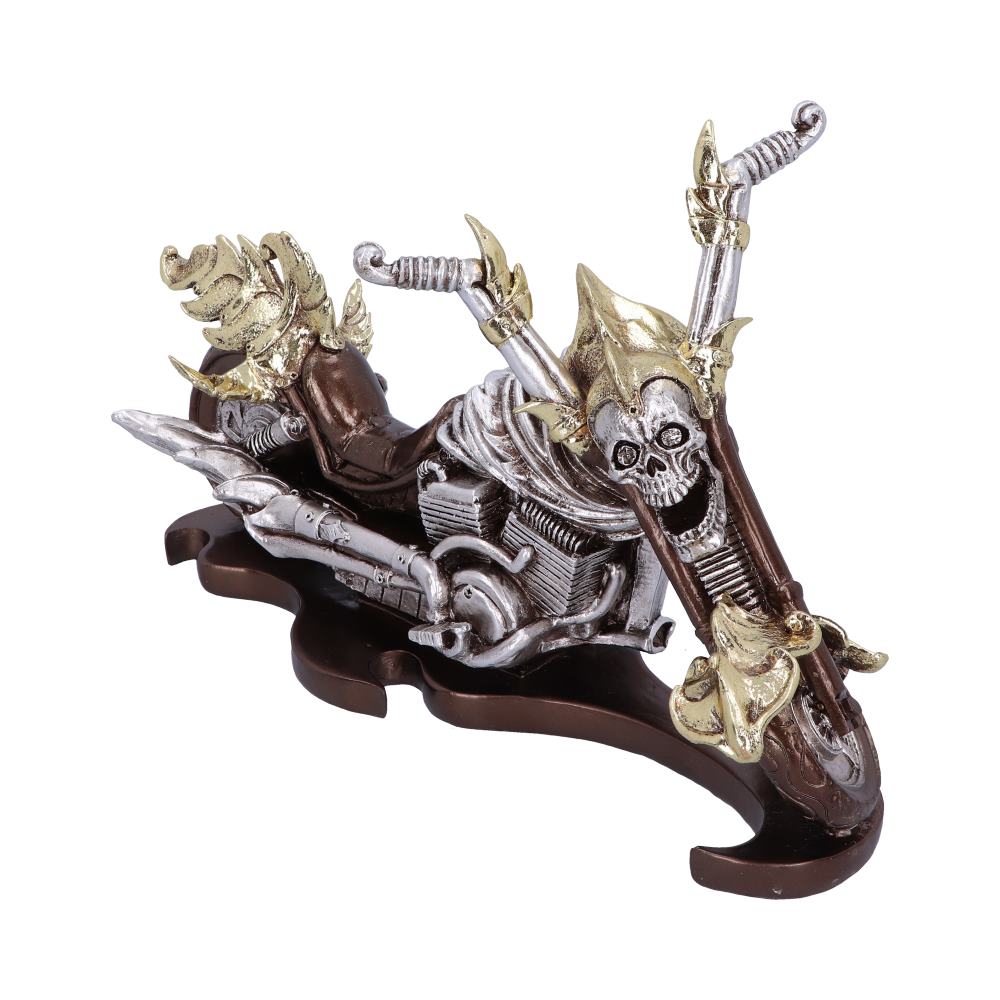 Bronze Pedal to the Metal Motorbike Figurine 31.9cm Figurines Large (30-50cm) 2