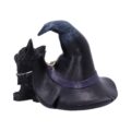 Witches Cat and Hat Figurine 10.5cm Figurines Small (Under 15cm) 6