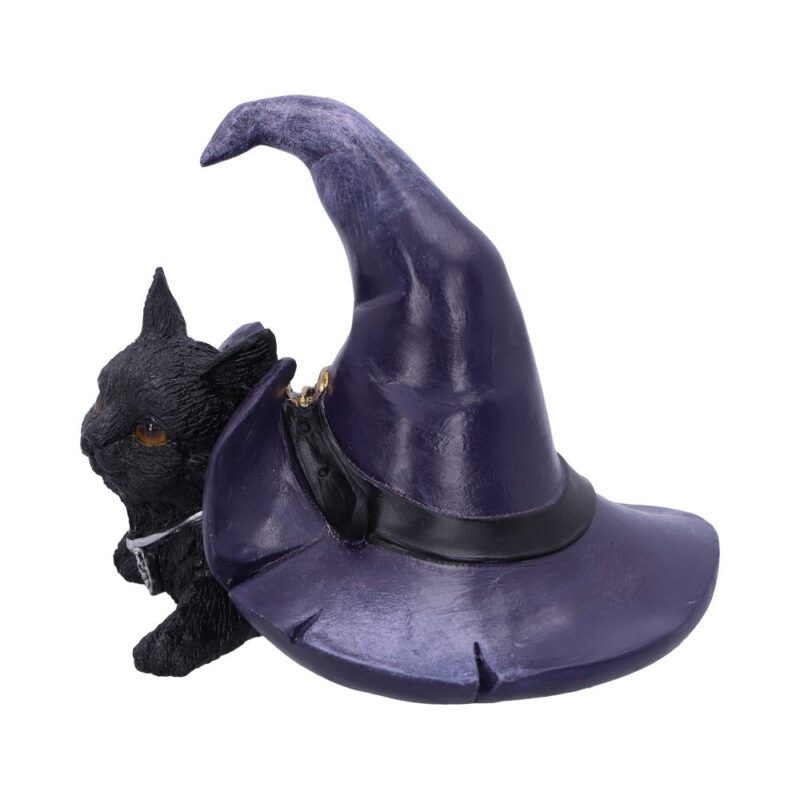 Witches Cat and Hat Figurine 10.5cm Figurines Small (Under 15cm) 3
