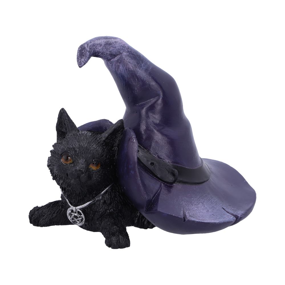 Witches Cat and Hat Figurine 10.5cm Figurines Small (Under 15cm)