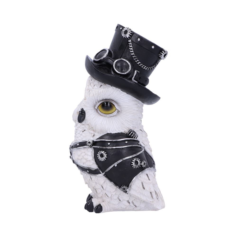 Steampunk Owl Figurine 13.5cm Figurines Small (Under 15cm) 2