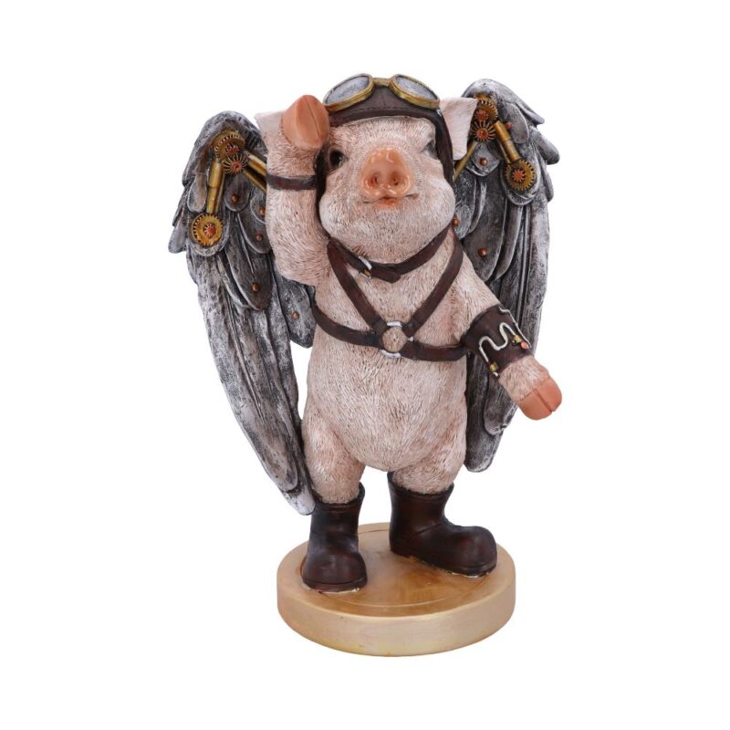 Steampunk Pig Figurine 23cm Figurines Medium (15-29cm)