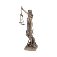 Nemesis Now Bronzed La Justicia The Goddess Of Divine Justice 33cm Figurines Large (30-50cm) 2