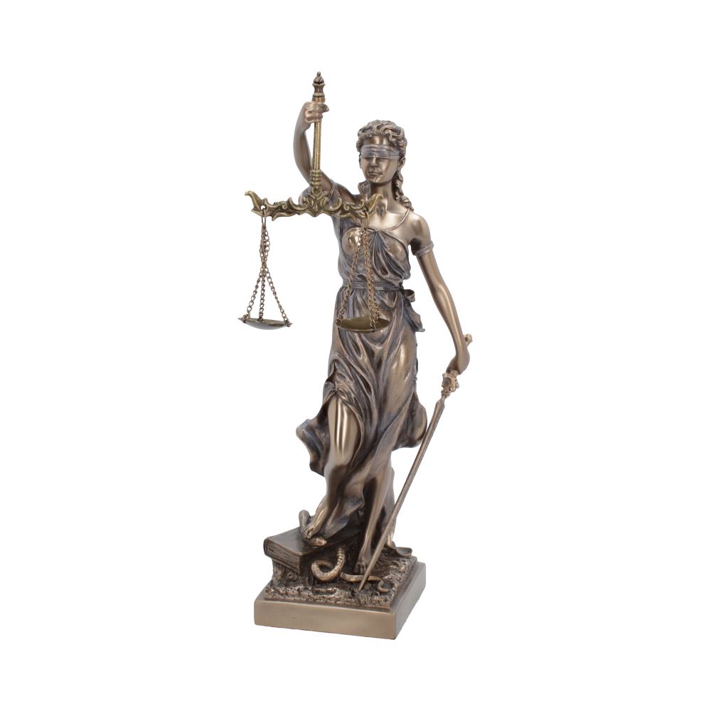 Bronzed La Justicia The Goddess Of Divine Justice 33cm Figurines Large (30-50cm)