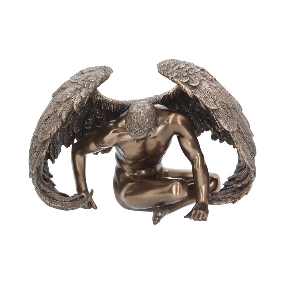 Angels Rest Figurine Bronze Naked Angel Ornament Figurines Medium (15-29cm)