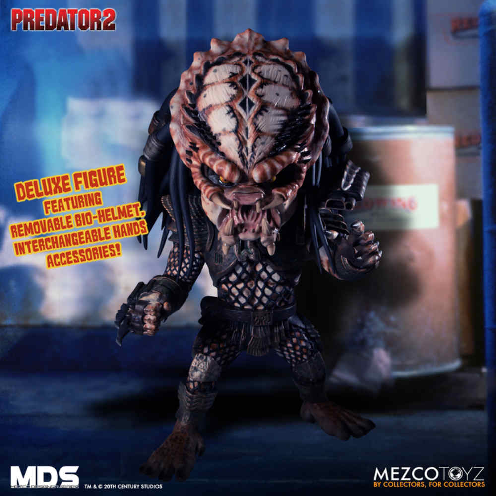 Predator 2 City Hunter Deluxe 6 Inch Mezco Designer Series (MDS) Figure MDS 6" Deluxe 2