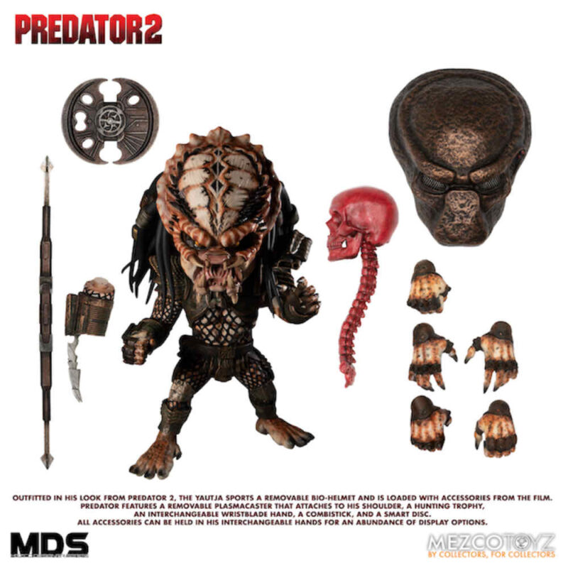 Predator 2 City Hunter Deluxe 6 Inch Mezco Designer Series (MDS) Figure MDS 6" Deluxe 5