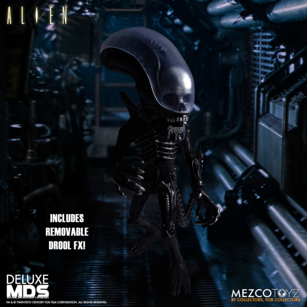 Alien Xenomorph Deluxe 6 Inch Mezco Designer Series (MDS) Figure 6" Figures 2