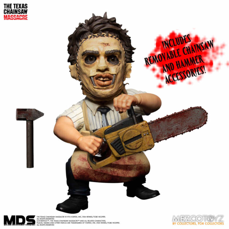 Texas Chainsaw Massacre (1974) Leatherface Deluxe 6 Inch Mezco Designer Series (MDS) Figure MDS 6" Deluxe 9