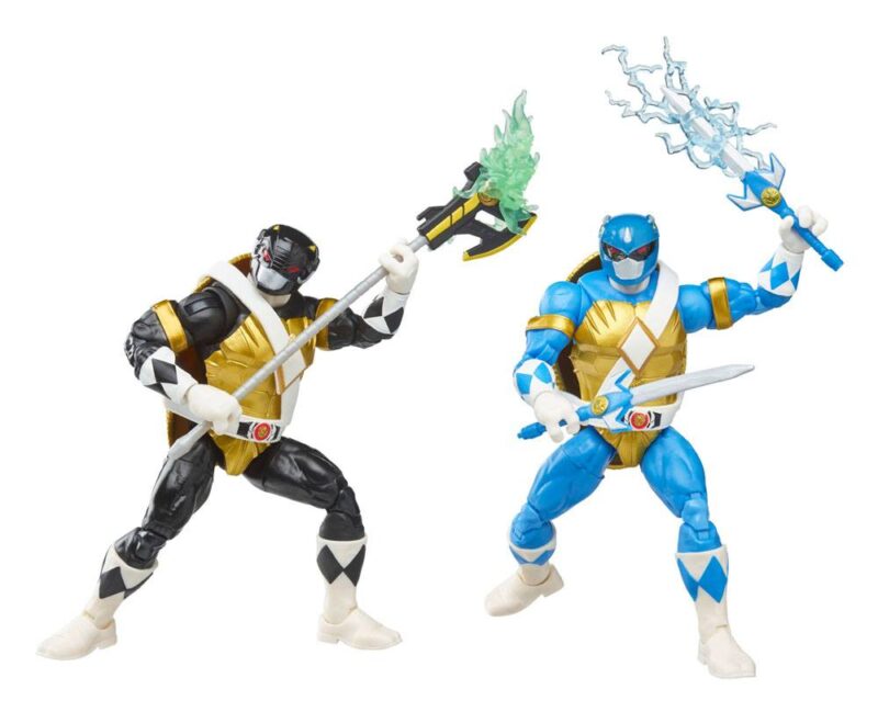 Power Rangers x TMNT Lightning Collection Action Figures Morphed Donatello & Morphed Leonardo Toys 13