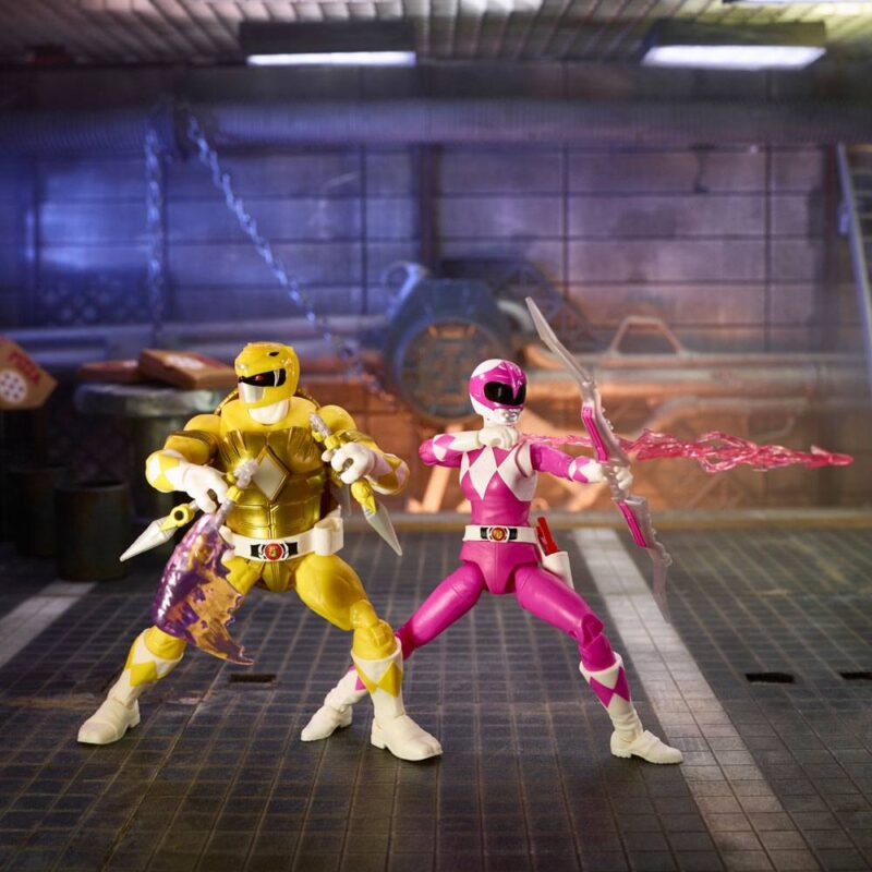 Power Rangers x TMNT Lightning Collection Action Figures Morphed April O´Neil & Michelangelo Toys 3