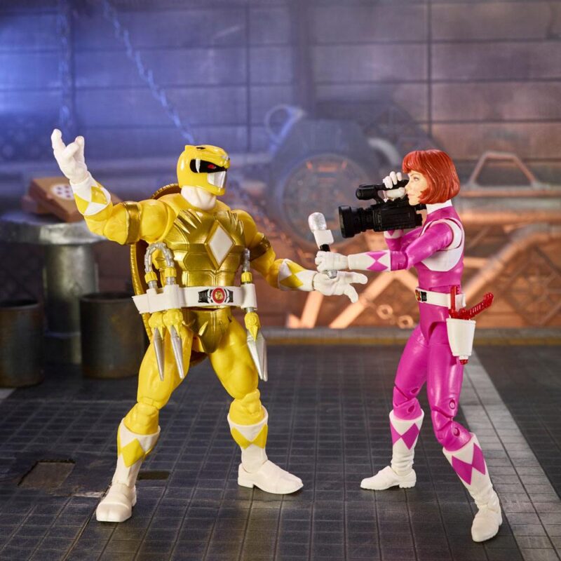 Power Rangers x TMNT Lightning Collection Action Figures Morphed April O´Neil & Michelangelo Toys 7