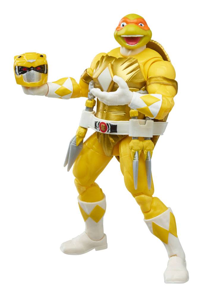 Power Rangers x TMNT Lightning Collection Action Figures Morphed April O´Neil & Michelangelo Toys 9