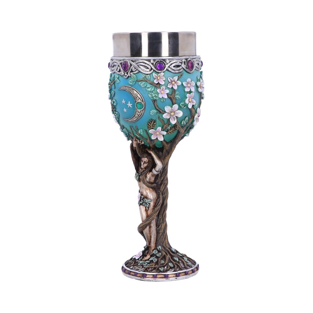 Triple Moon Goddess Maiden Goblet 20.8cm Goblets & Chalices 2