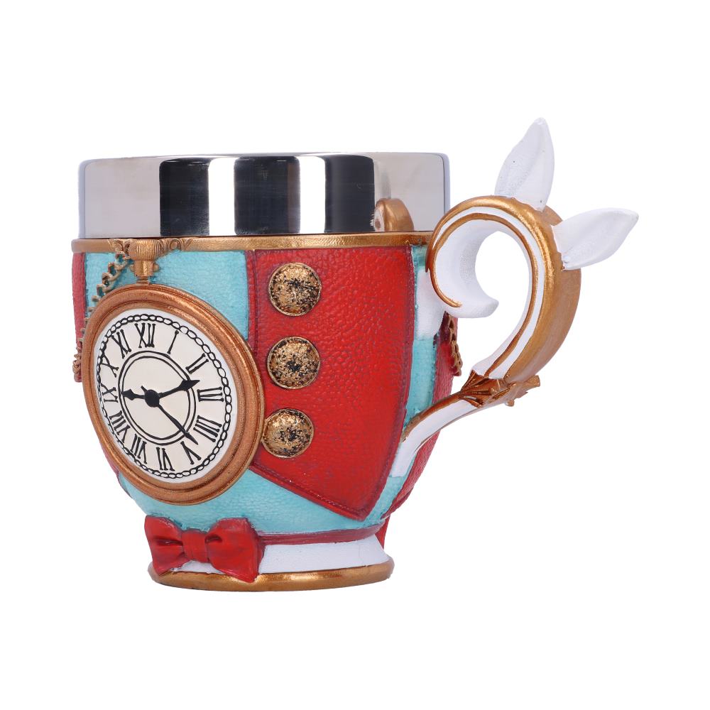 Pinkys Up White Rabbit Cup 11cm Homeware 2
