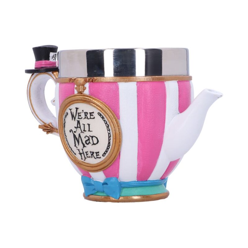 Pinkys Up Alice in Wonderland Mad Hatter Cup 11cm Homeware 9