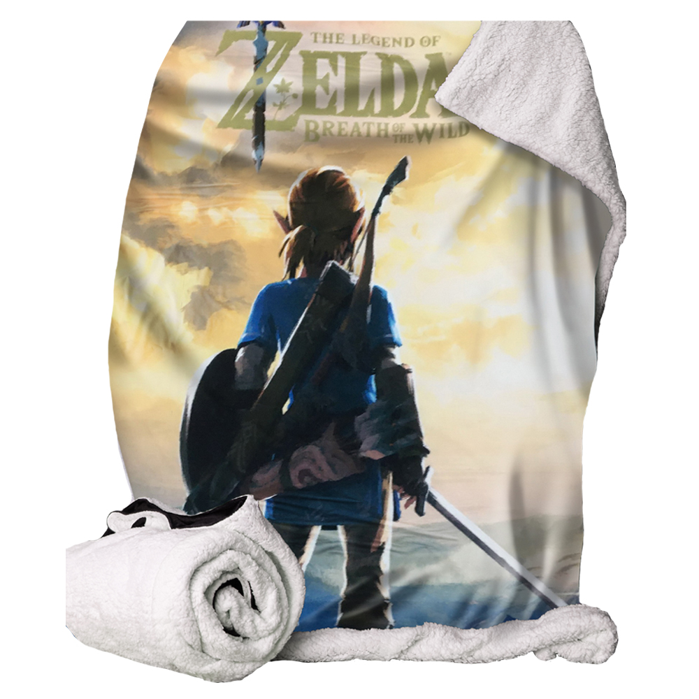 The Legend of Zelda Breath of the Wild Throw Blanket 150cm Homeware
