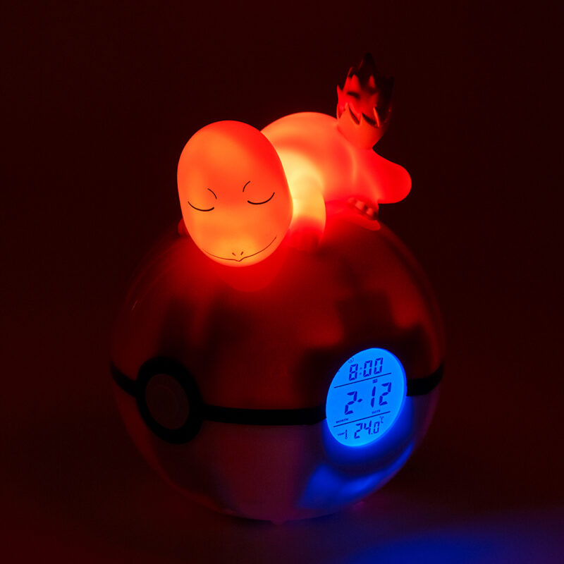 Pokemon Charmander Light-Up FM Alarm Clock Clocks 3