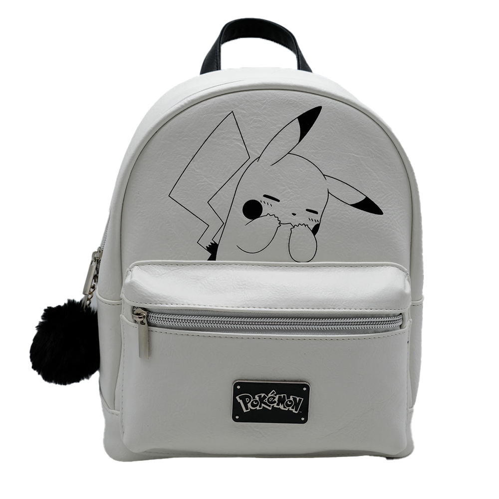 Pokemon Pikachu Mini Backpack White 28cm Bags
