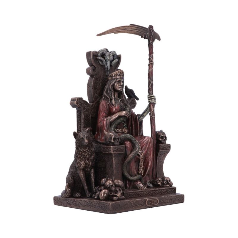 Bronze Hel The Two Faced Terror Figurine 23cm Figurines Medium (15-29cm) 9