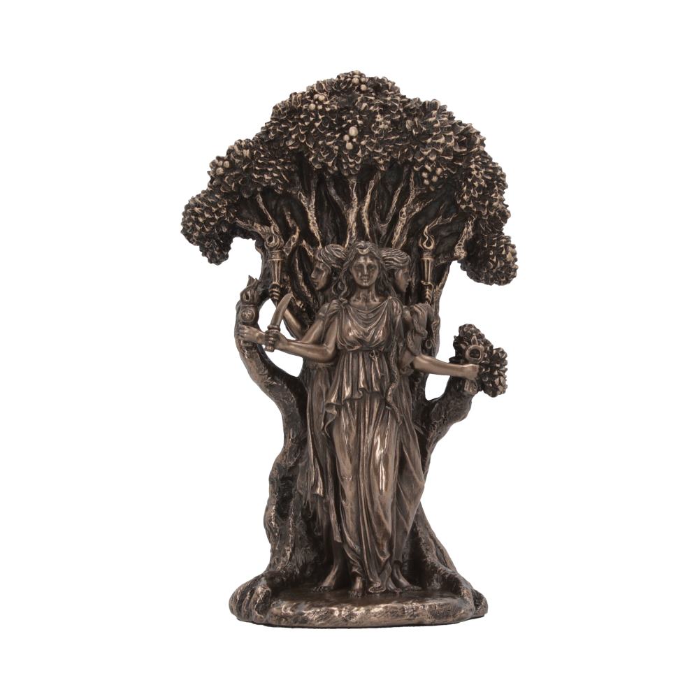Triple Moon Goddess Hecate Bronze Figurine 18.5cm Figurines Medium (15-29cm)