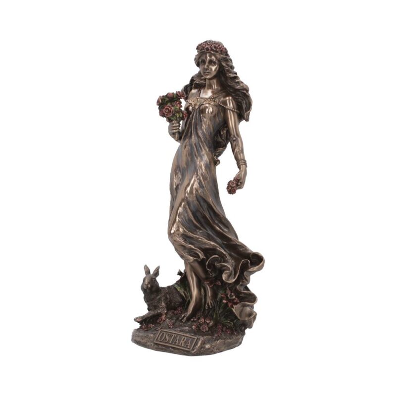 Ostara Goddess of Spring and Dawn Bronze Figurine 26.5cm Figurines Medium (15-29cm) 5