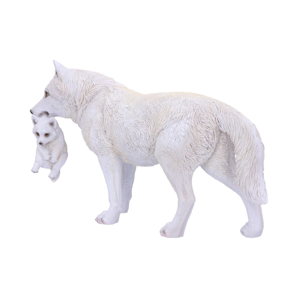 Winter Bond Mother Wolf and Pup Figurine 30cm Figurines Large (30-50cm) 2