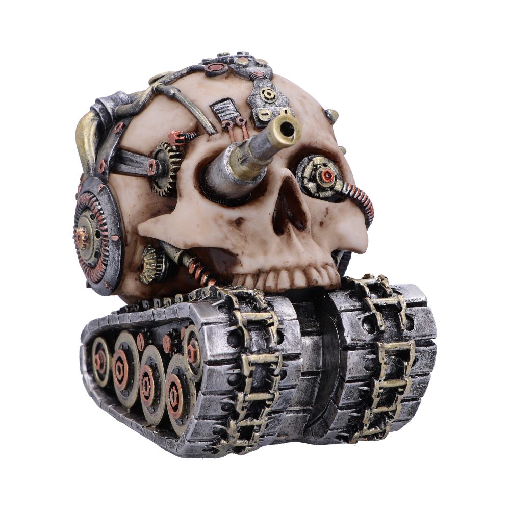 Techno Tank Steampunk Skull 16cm Figurines Medium (15-29cm)