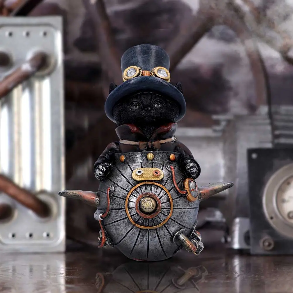 Nemesis Now Feline Invention Steampunk Cat Figurine 14.5cm Figurines Small (Under 15cm) 9 Nemesis Now Feline Invention Steampunk Cat Figurine 14.5cm Figurines Small (Under 15cm) 9