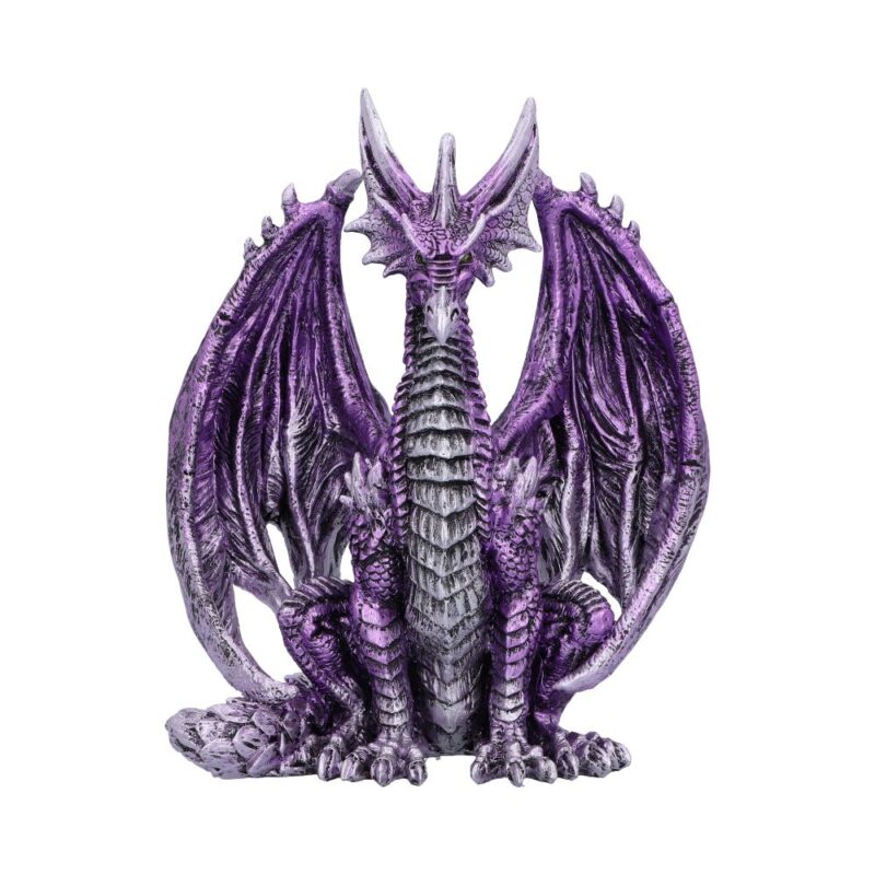 Porfirio Purple Dragon Figurine 17.7cm Figurines Medium (15-29cm)