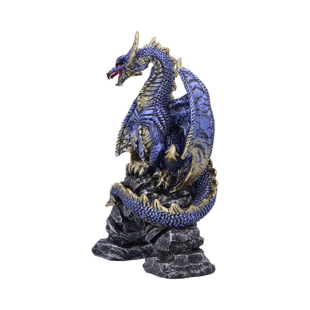 Acko Metallic Blue Dragon Figurine 15.5cm Figurines Medium (15-29cm) 2